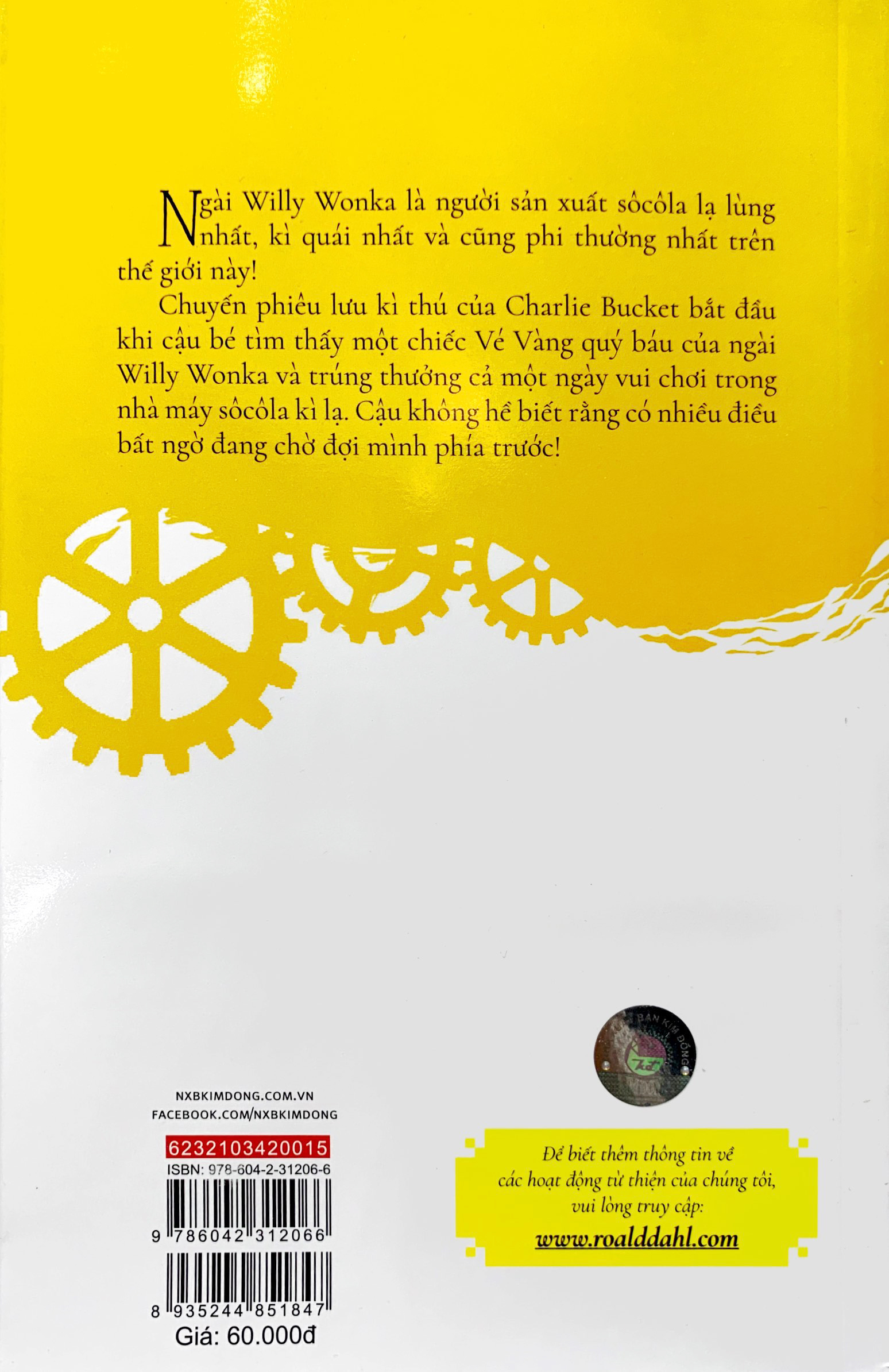 charlie và nhà máy sô cô la (tái bản 2021)