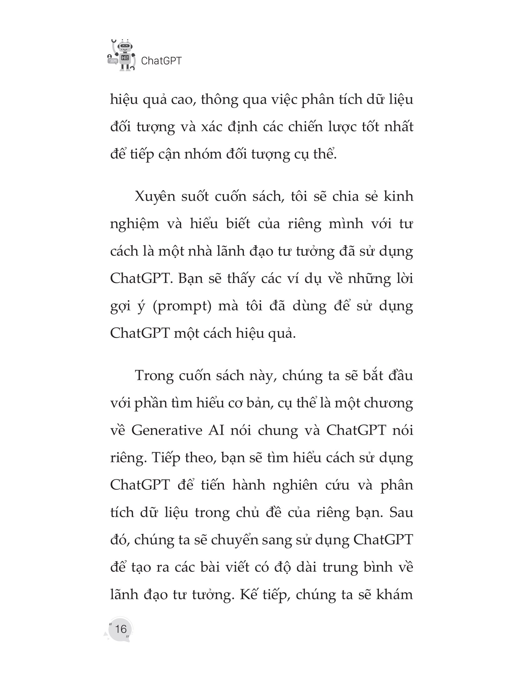 chat gpt - ứng dụng trí tuệ nhân tạo trong công việc