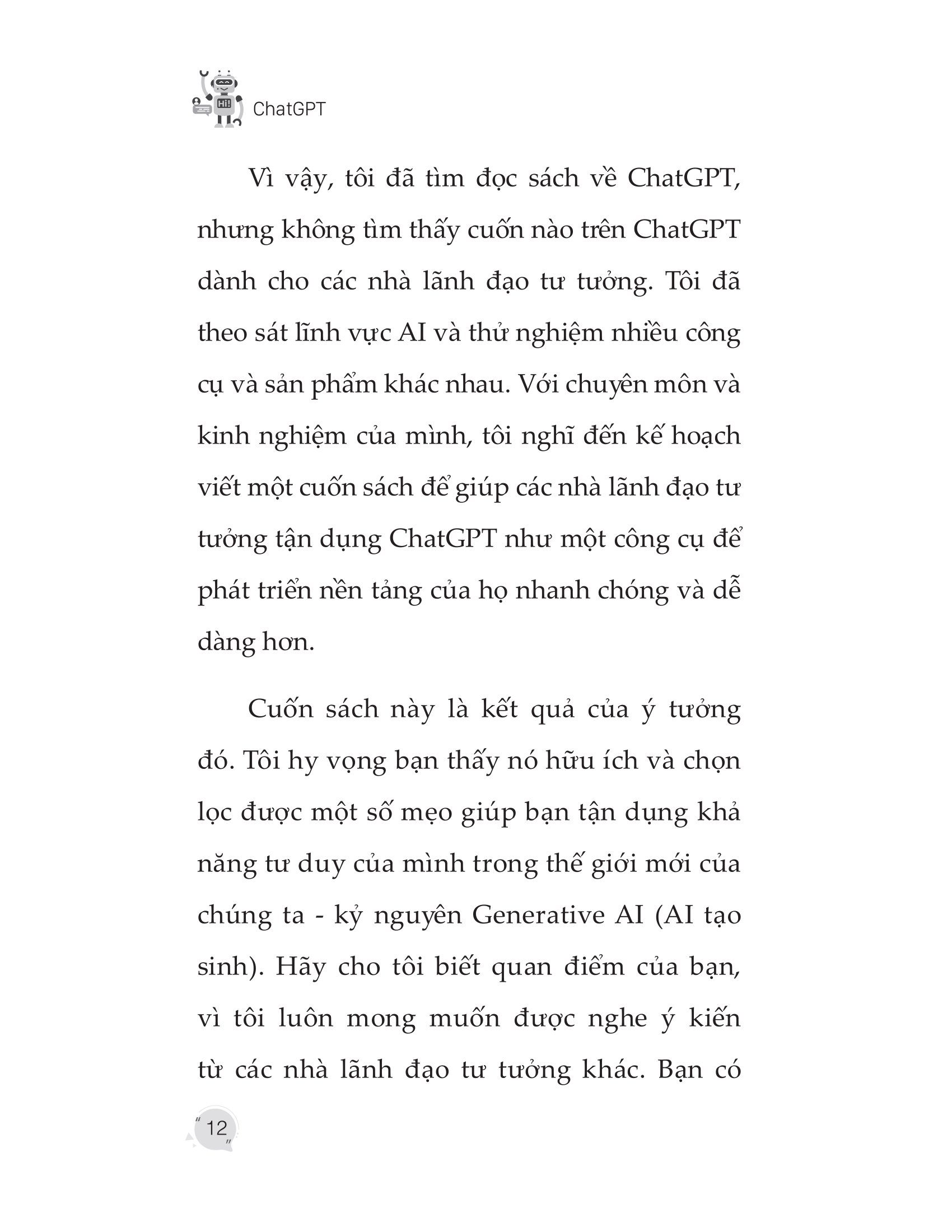 chat gpt - ứng dụng trí tuệ nhân tạo trong công việc