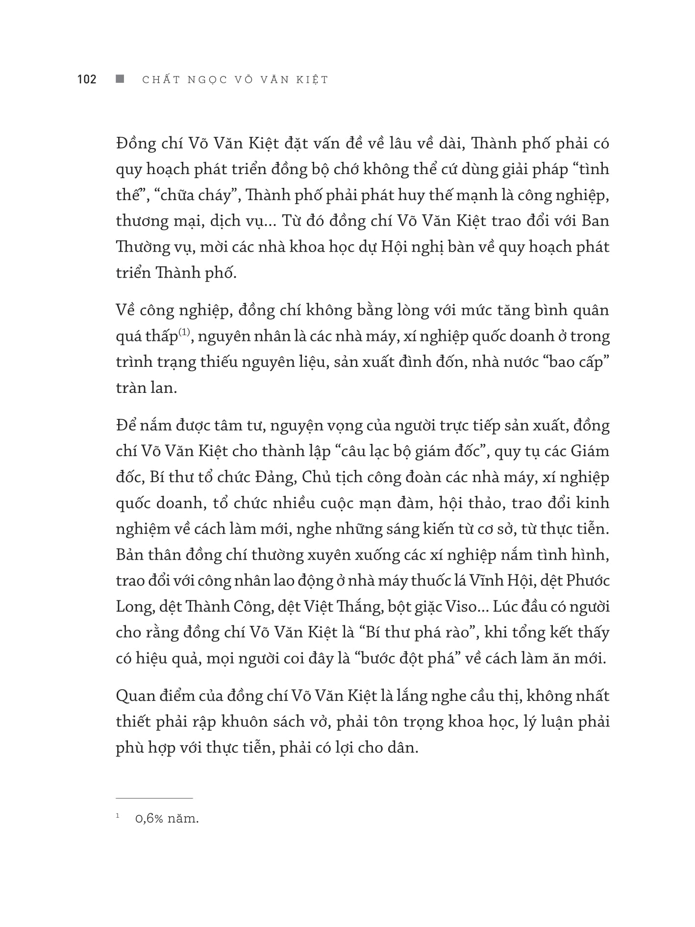 chất ngọc võ văn kiệt