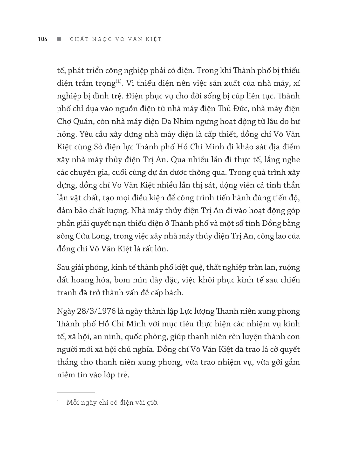 chất ngọc võ văn kiệt