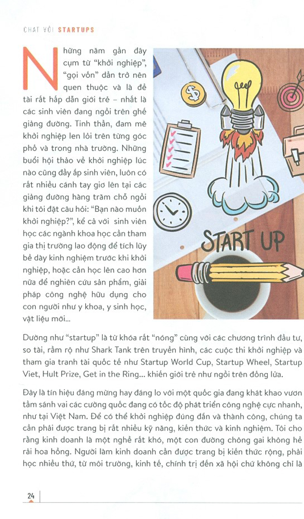 Chat Với Startups - Từ Ý Tưởng Đến Gọi Vốn Thành Công