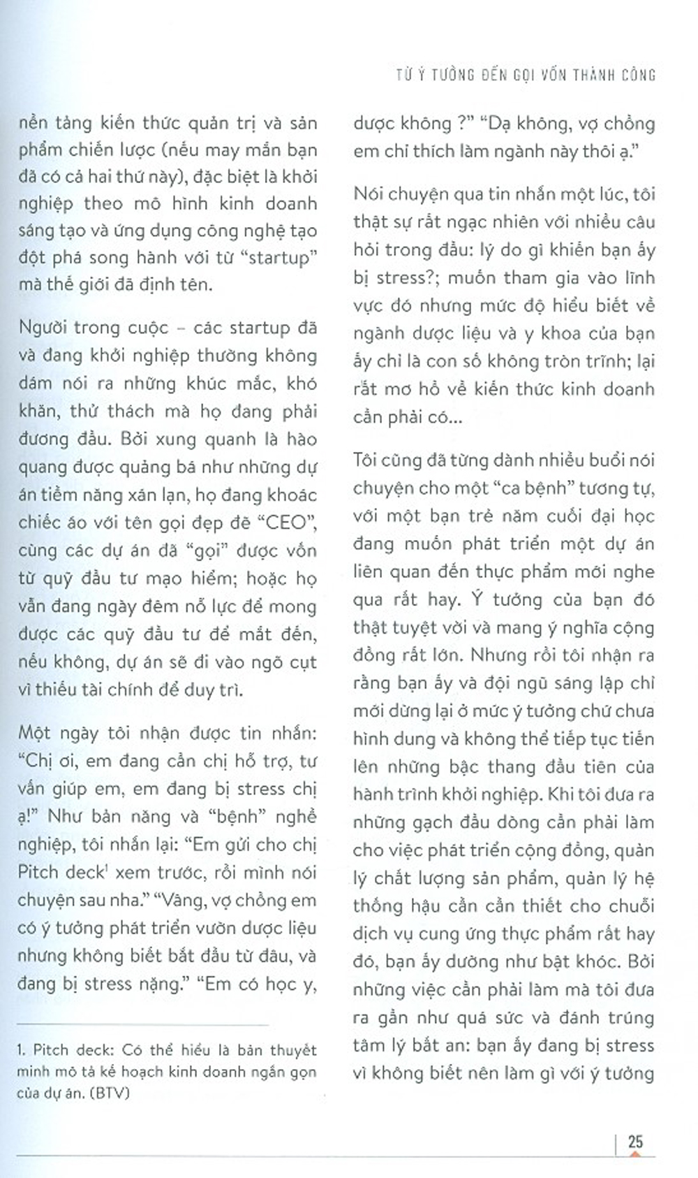 Chat Với Startups - Từ Ý Tưởng Đến Gọi Vốn Thành Công