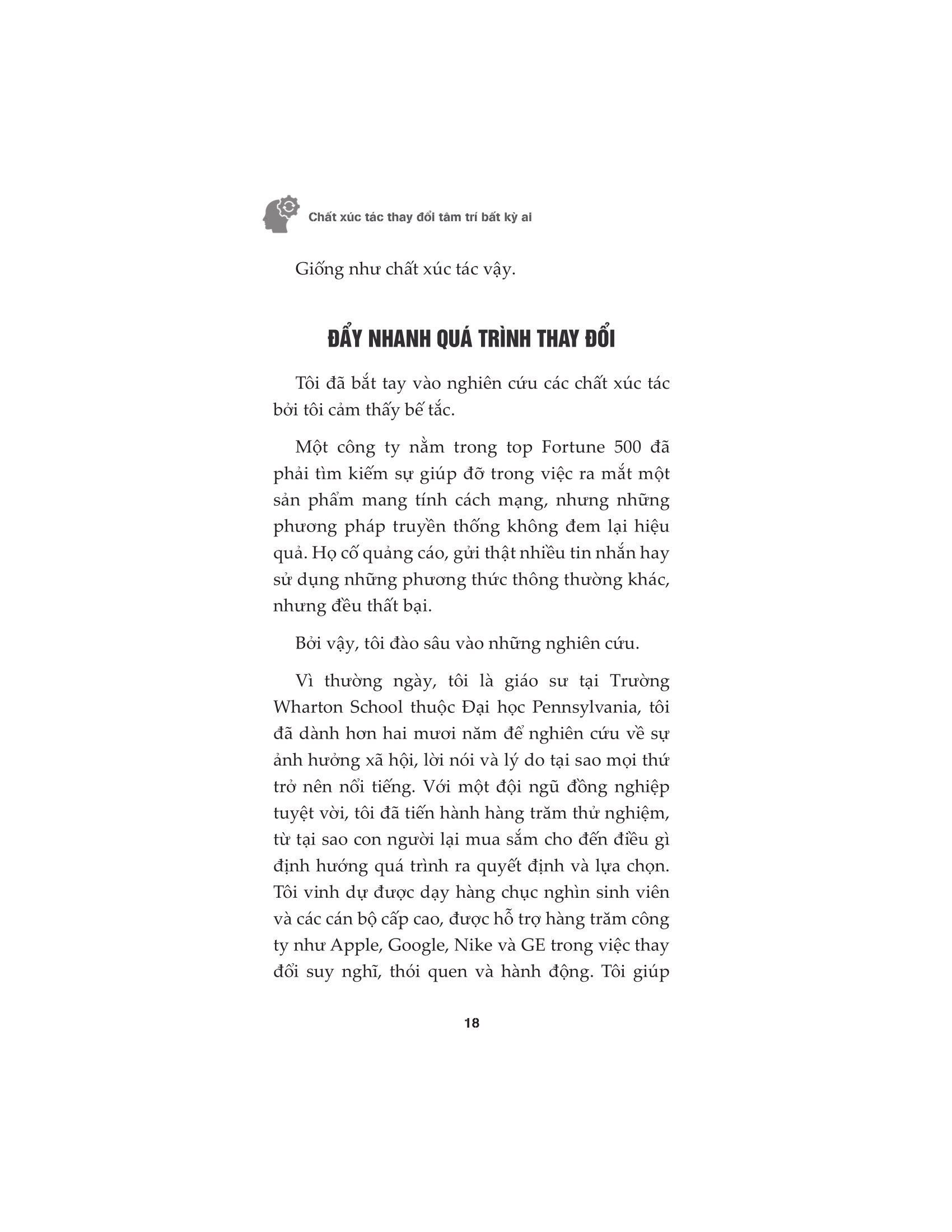 chất xúc tác thay đổi tâm trí bất kỳ ai