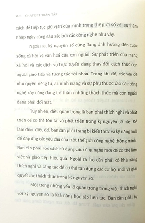 chatgpt toàn tập - bí kíp xây dựng sự nghiệp trong kỷ nguyên số