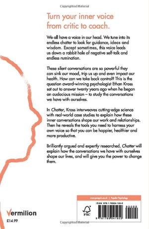 chatter: the voice in our head, why it matters, and how to harness it