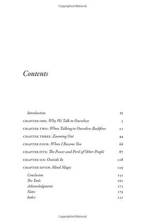 chatter: the voice in our head, why it matters, and how to harness it