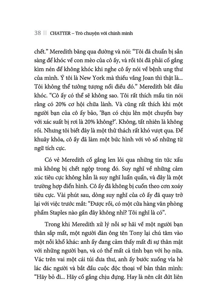 chatter - trò chuyện với chính mình