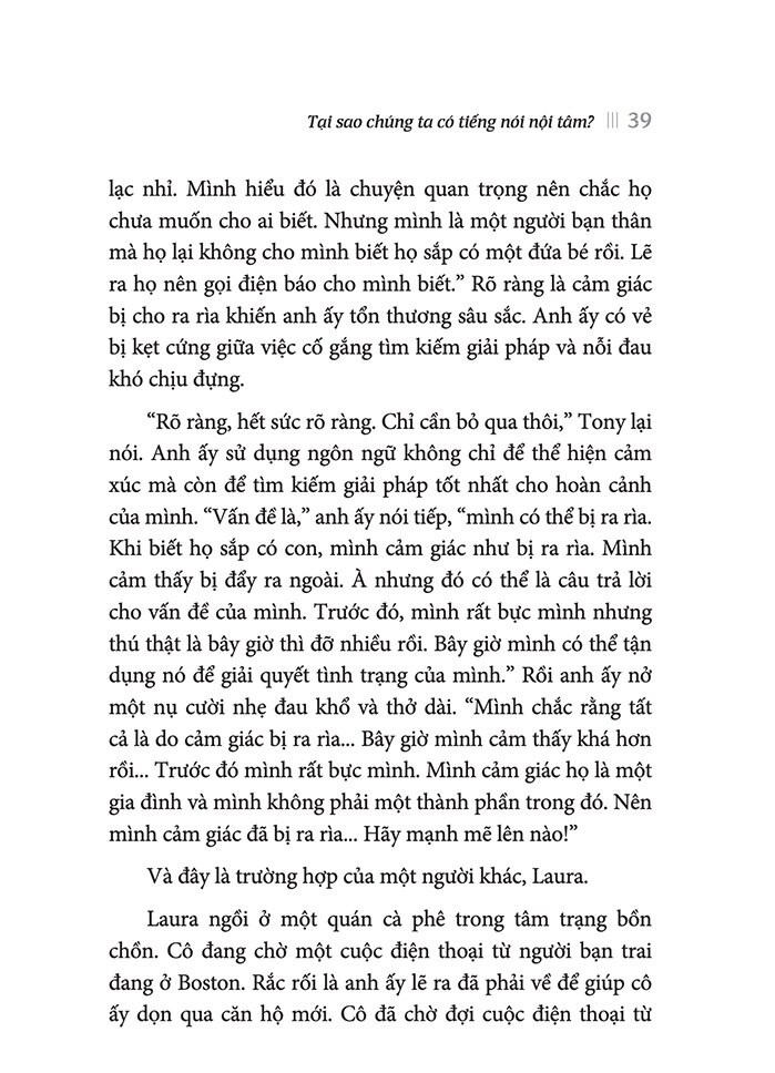 chatter - trò chuyện với chính mình