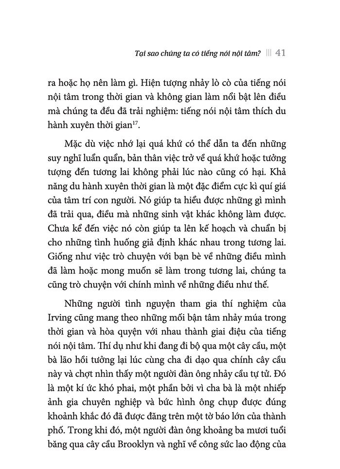 chatter - trò chuyện với chính mình