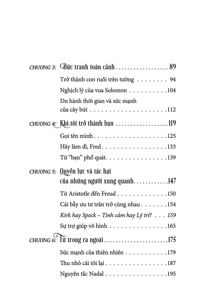 chatter - trò chuyện với chính mình