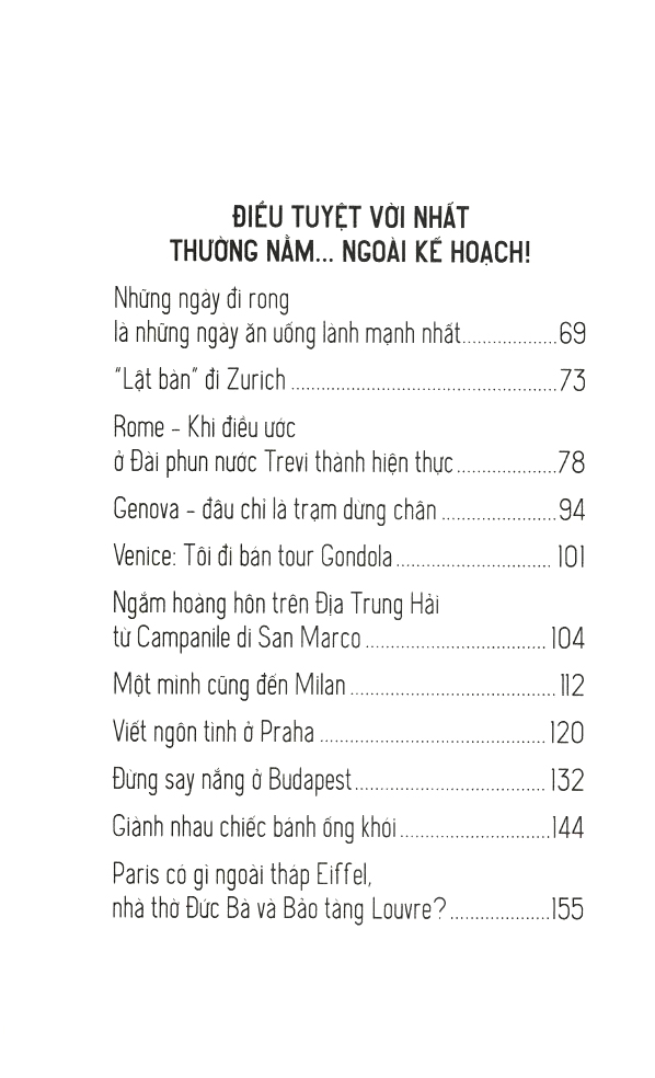 châu âu cứ mơ mộng và lên đường