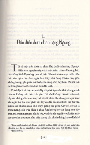 châu phi nghìn trùng (tái bản 2022)