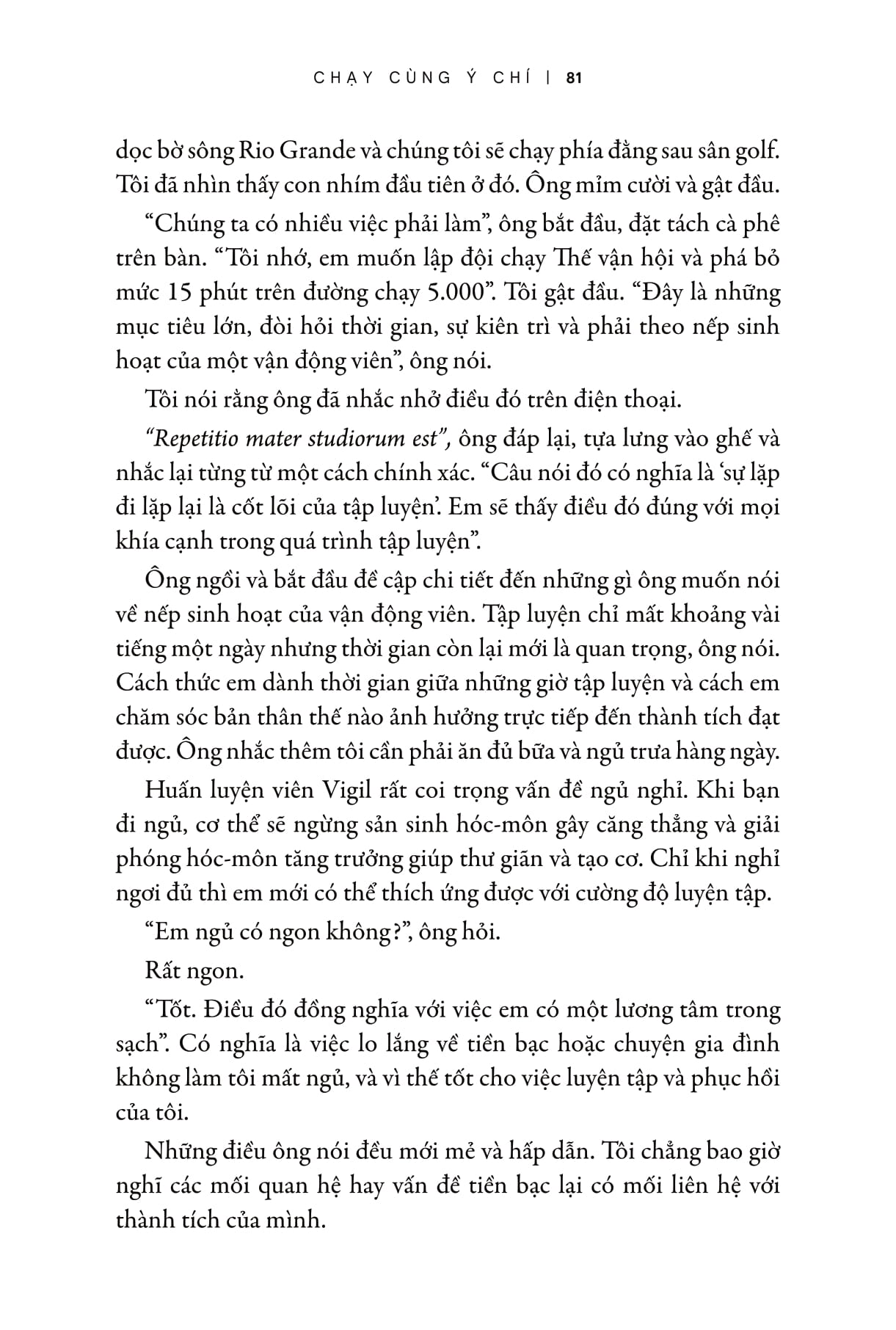 chạy cùng ý chí: tư duy để chiến thắng - let your mind run: a memoir of thinking my way to victory