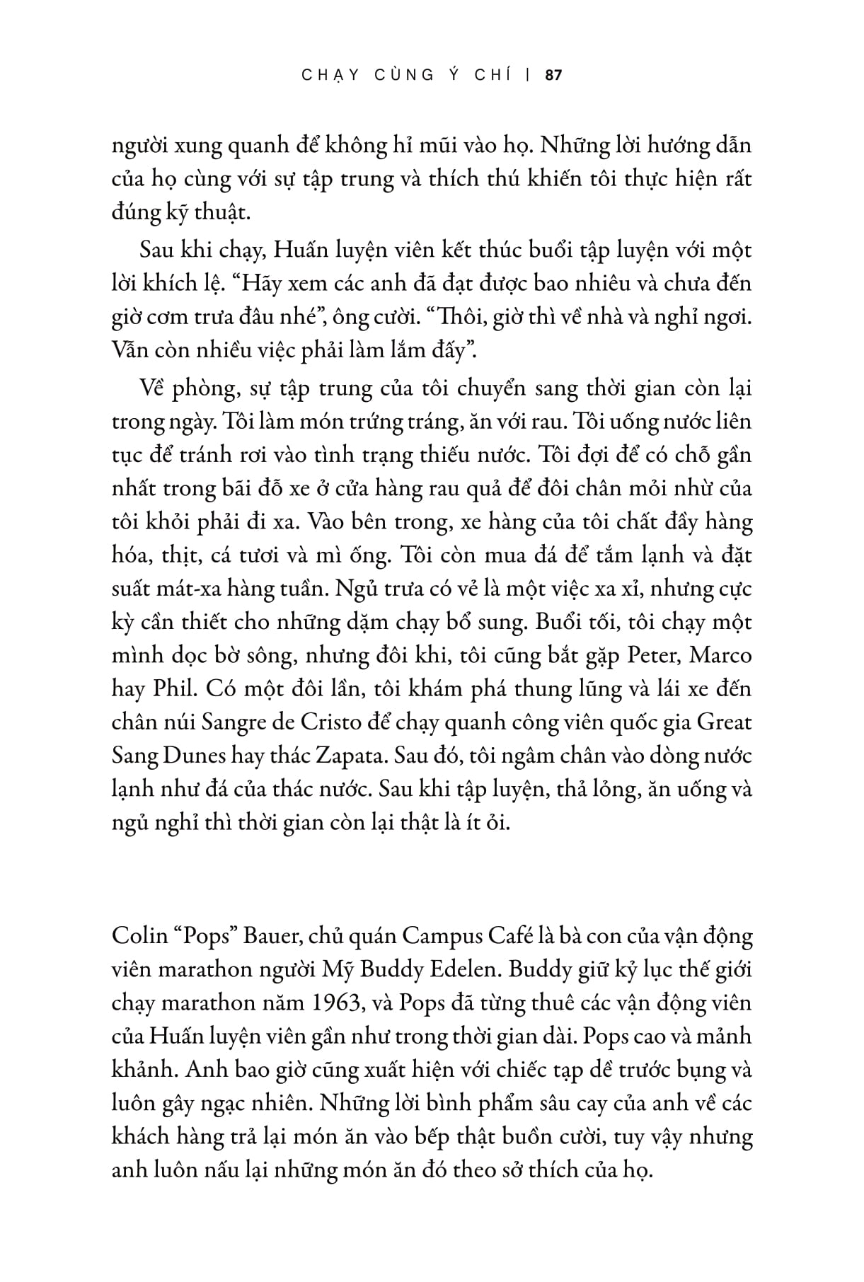 chạy cùng ý chí: tư duy để chiến thắng - let your mind run: a memoir of thinking my way to victory