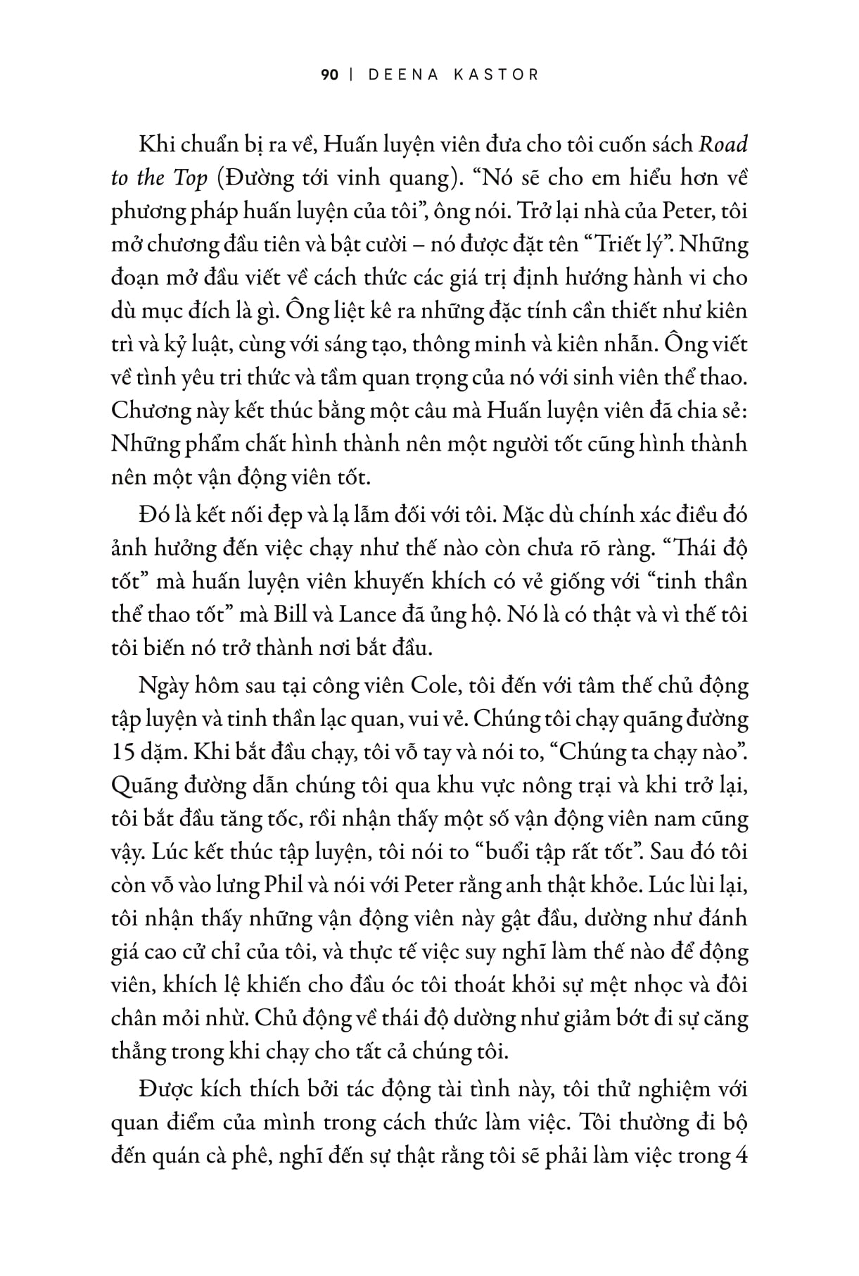 chạy cùng ý chí: tư duy để chiến thắng - let your mind run: a memoir of thinking my way to victory