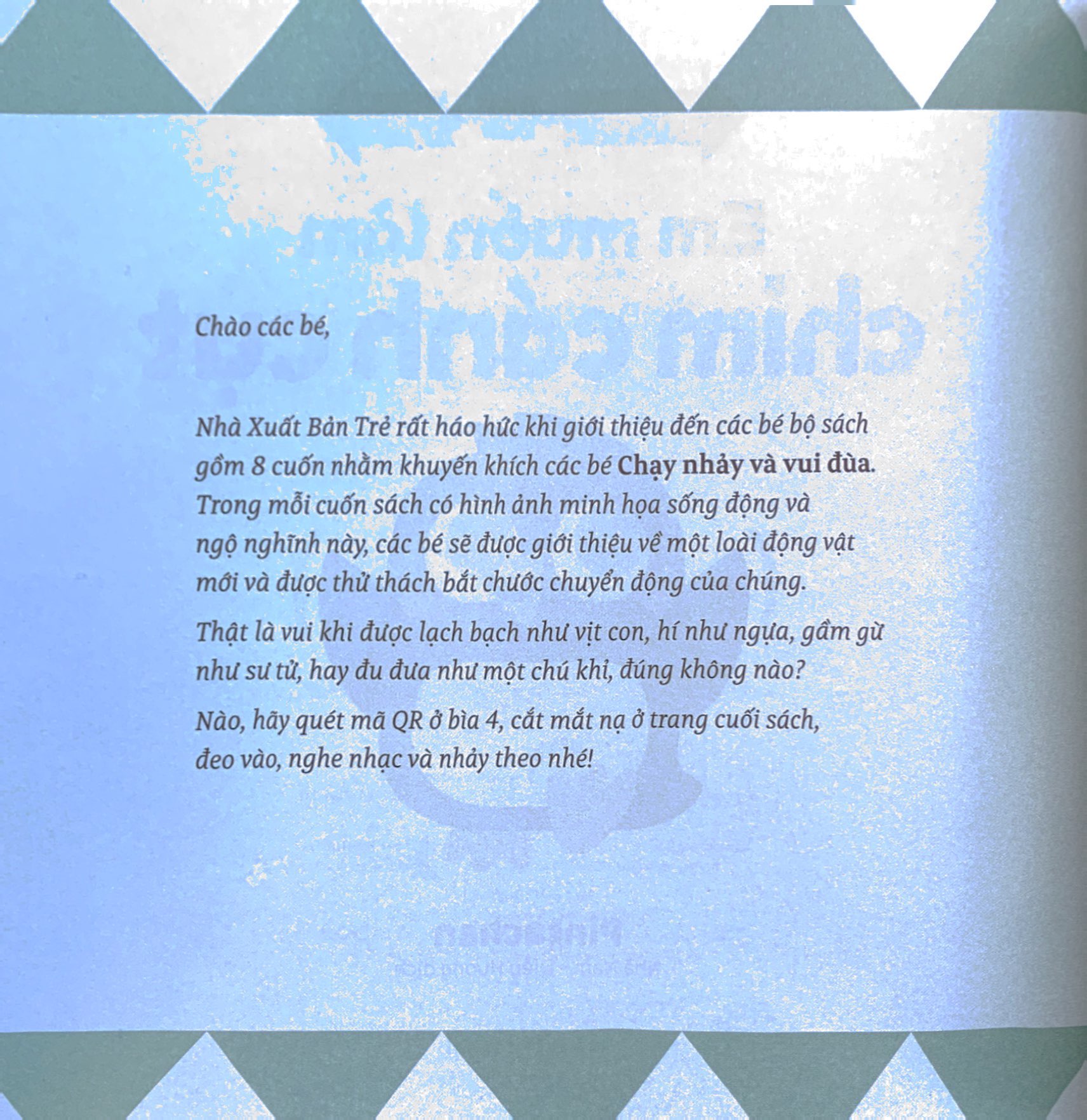 chạy nhảy và vui đùa - em muốn làm chim cánh cụt