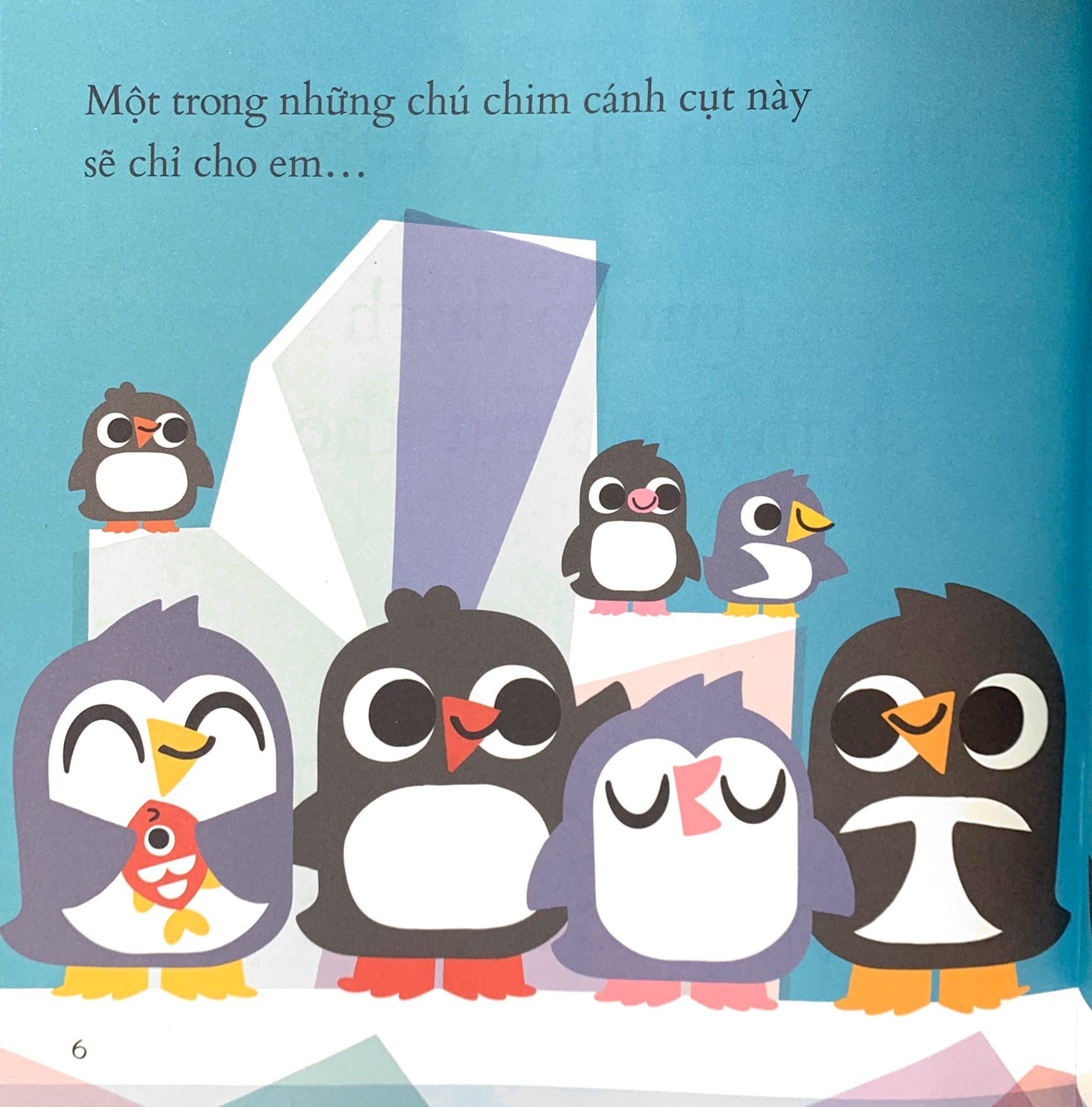 chạy nhảy và vui đùa - em muốn làm chim cánh cụt