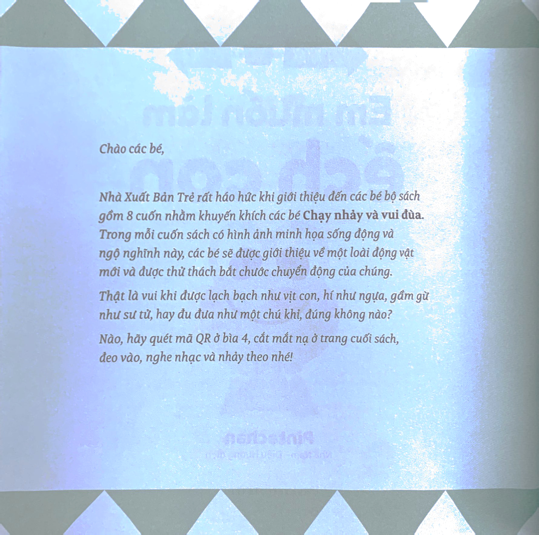 chạy nhảy và vui đùa - em muốn làm ếch con