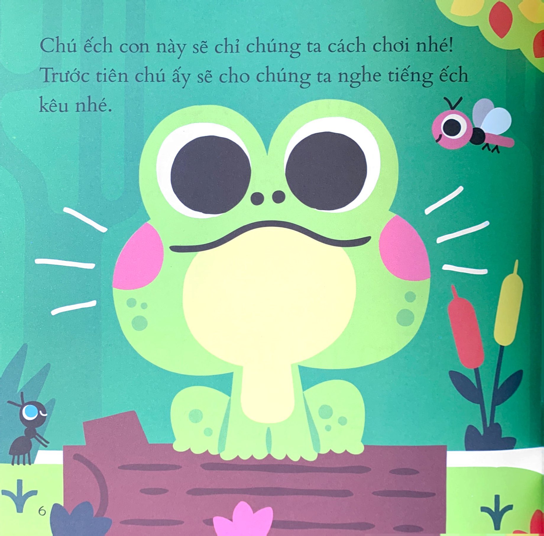 chạy nhảy và vui đùa - em muốn làm ếch con