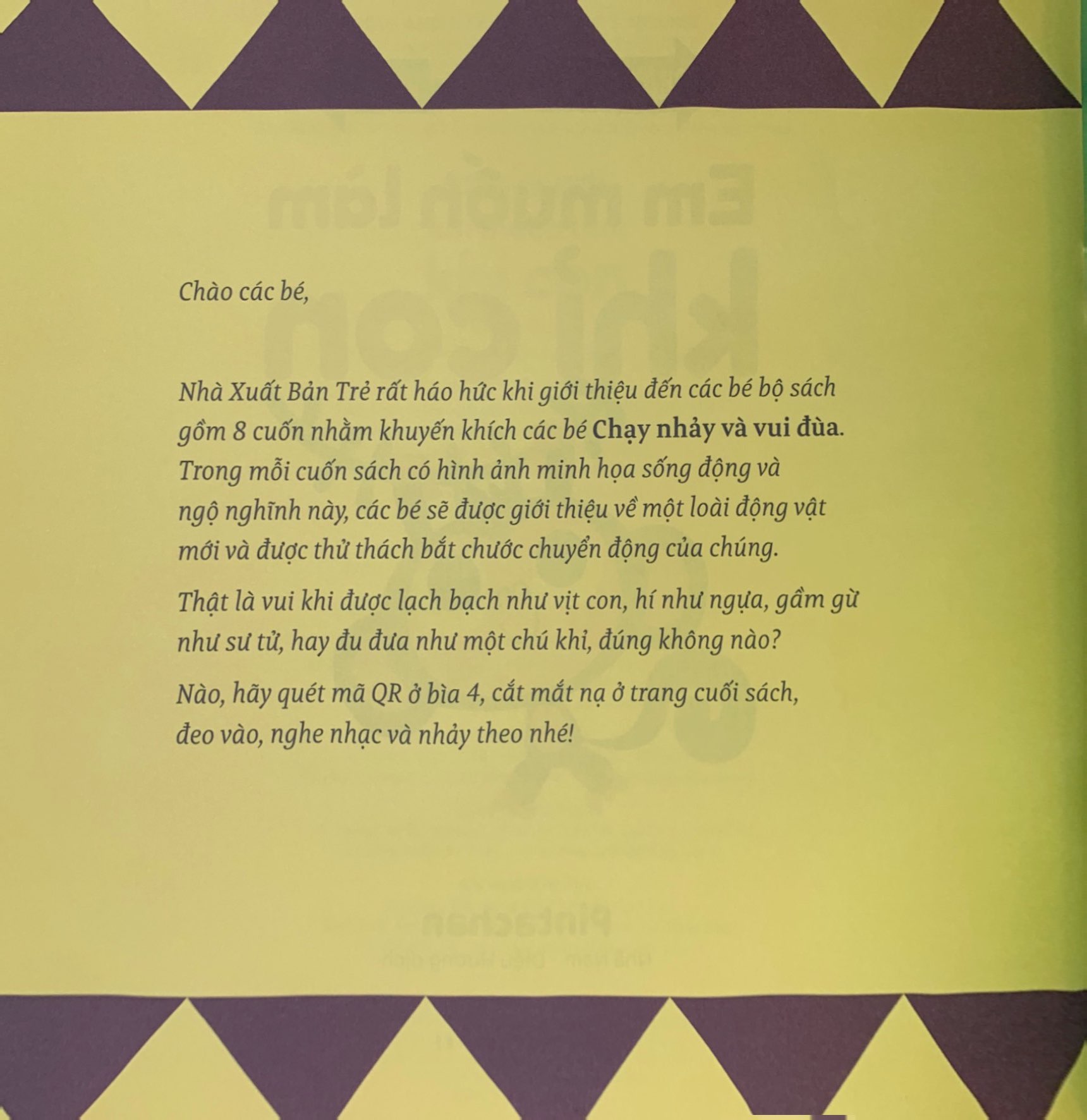 chạy nhảy và vui đùa - em muốn làm khỉ con