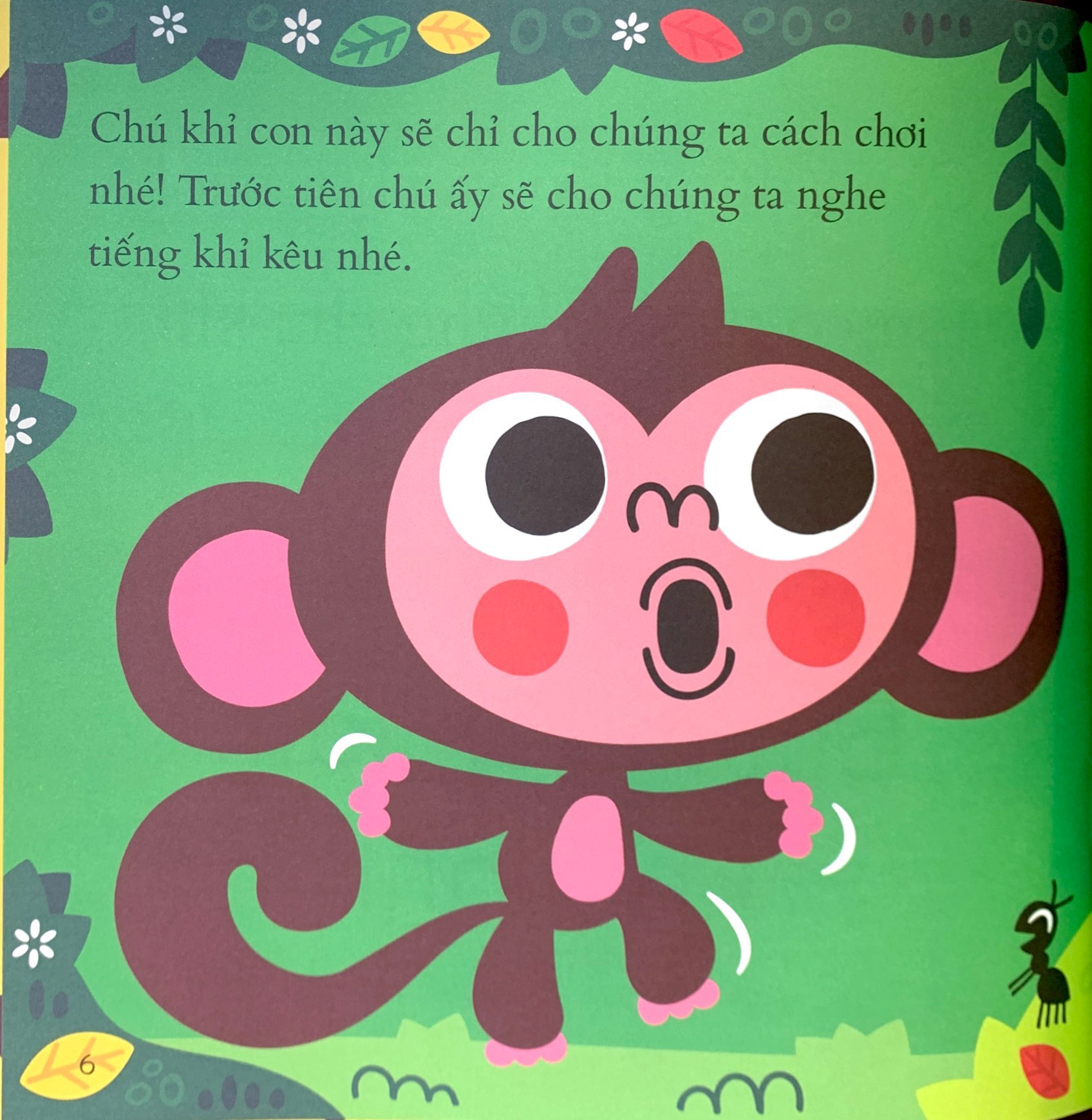 chạy nhảy và vui đùa - em muốn làm khỉ con