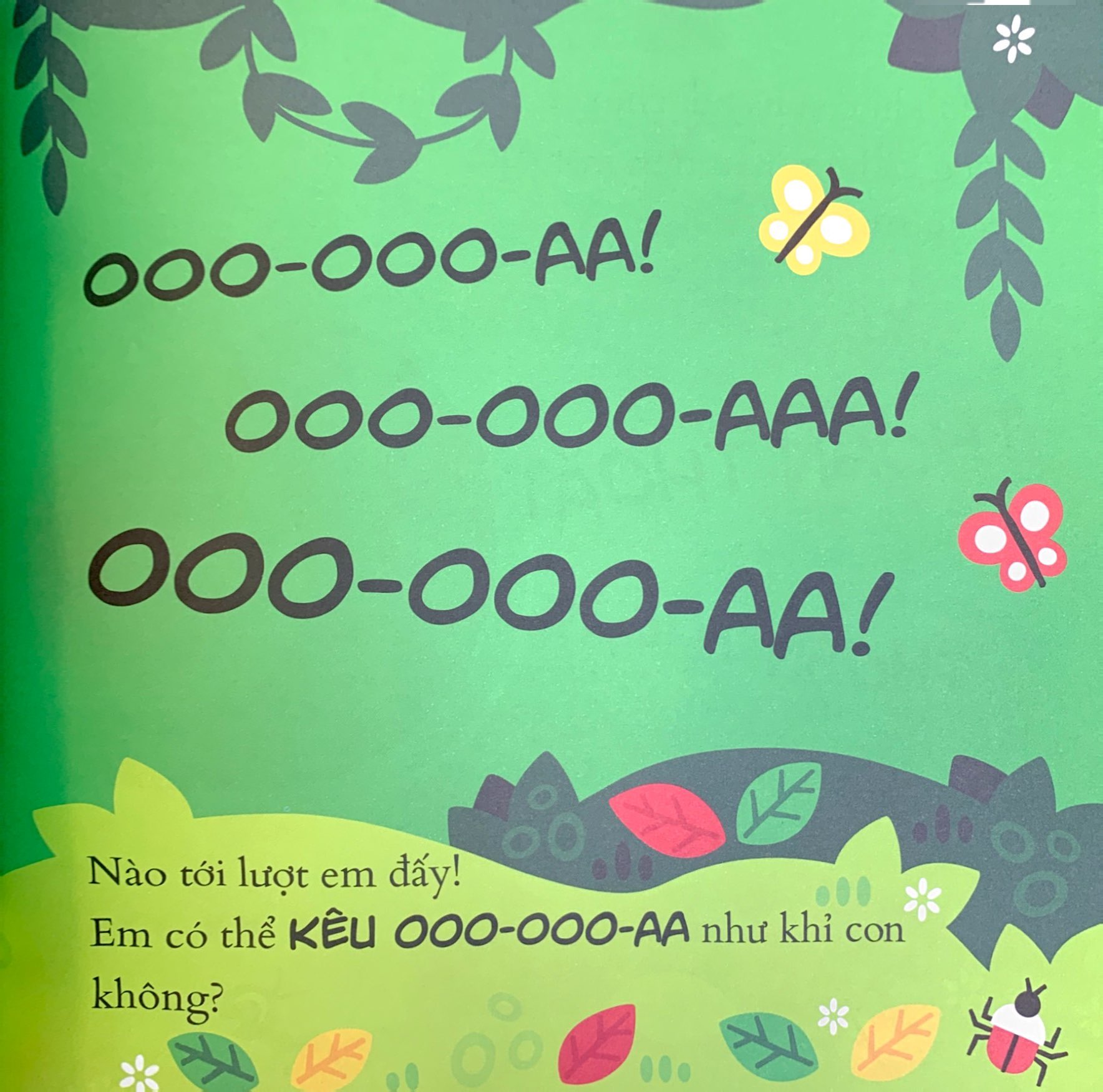 chạy nhảy và vui đùa - em muốn làm khỉ con