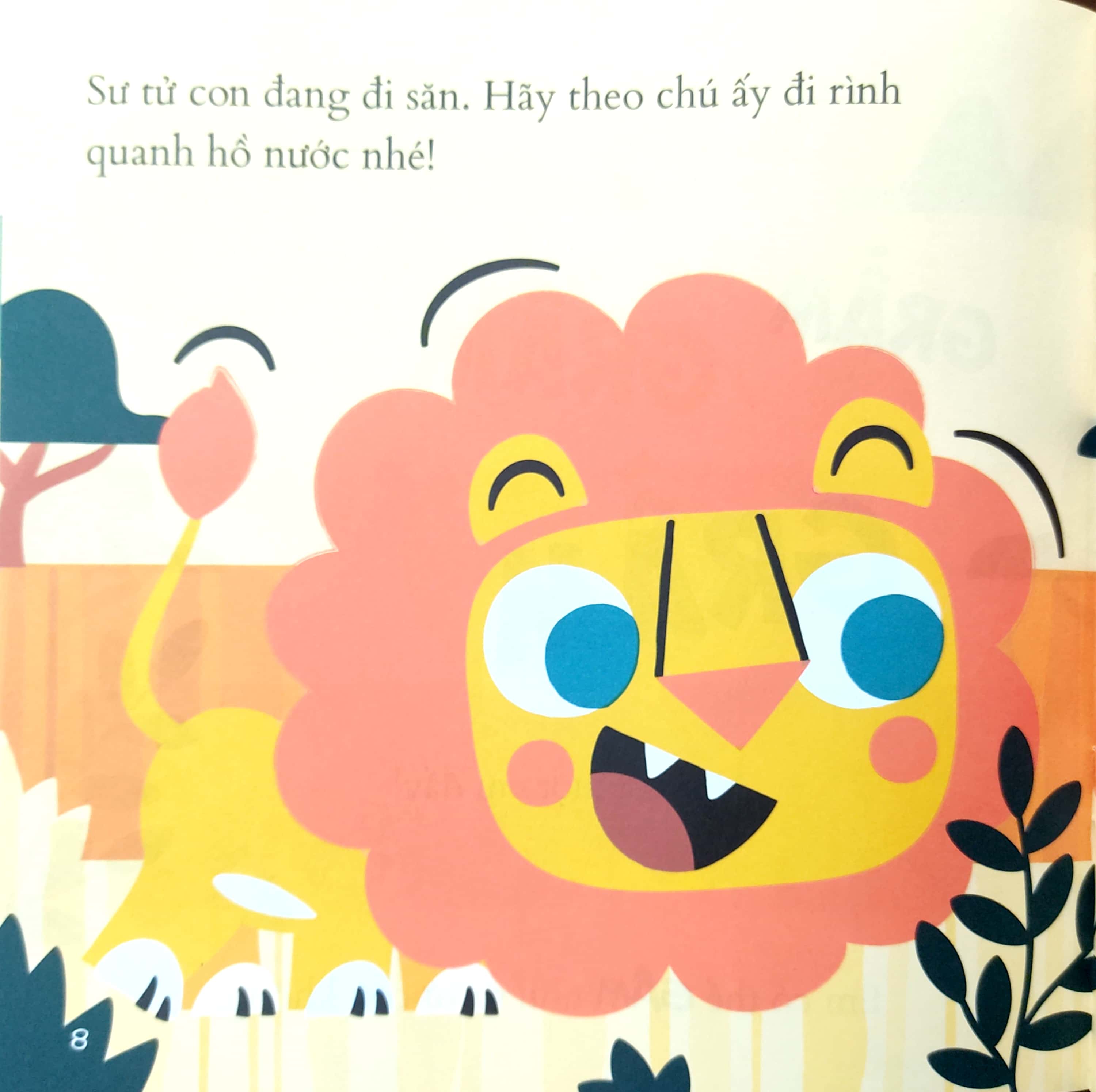 chạy nhảy và vui đùa - em muốn làm sư tử con