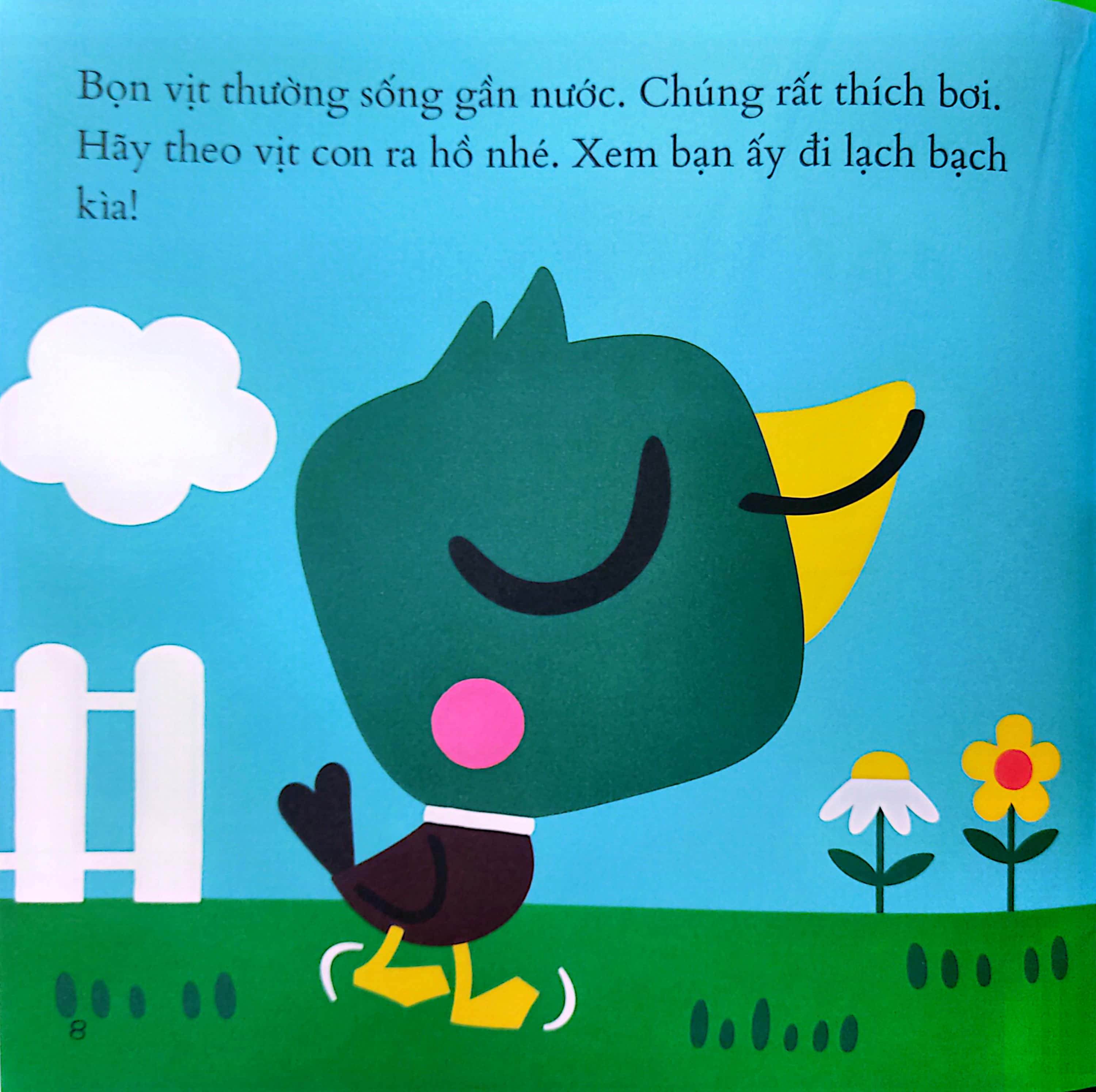 chạy nhảy và vui đùa - em muốn làm vịt con