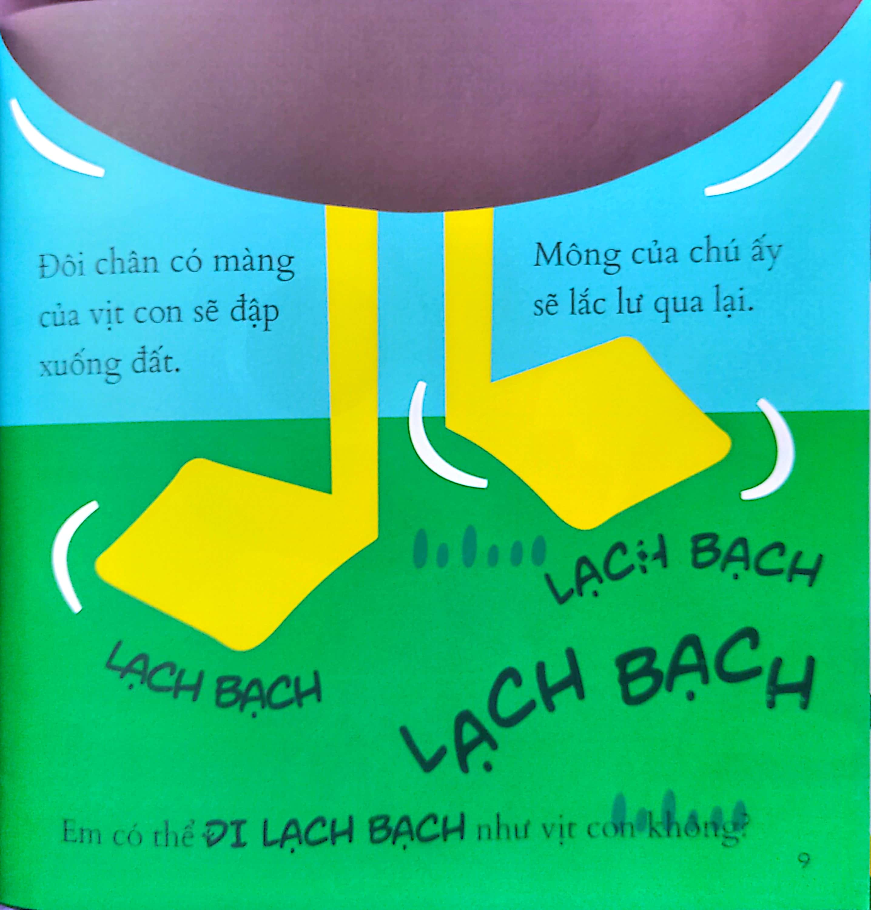chạy nhảy và vui đùa - em muốn làm vịt con