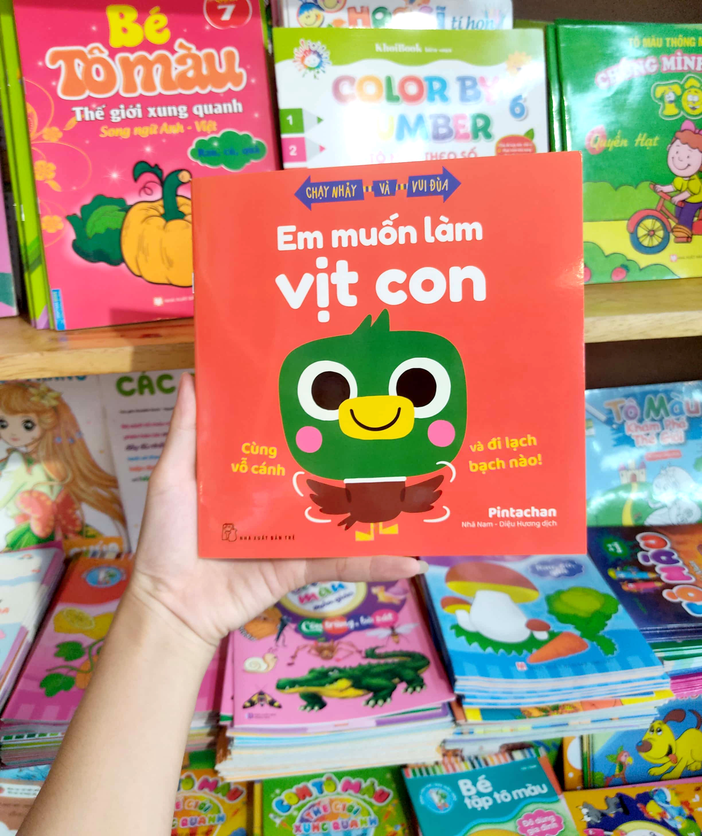 chạy nhảy và vui đùa - em muốn làm vịt con