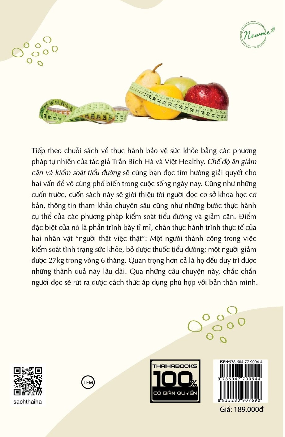 chế độ ăn giảm cân và kiểm soát tiểu đường