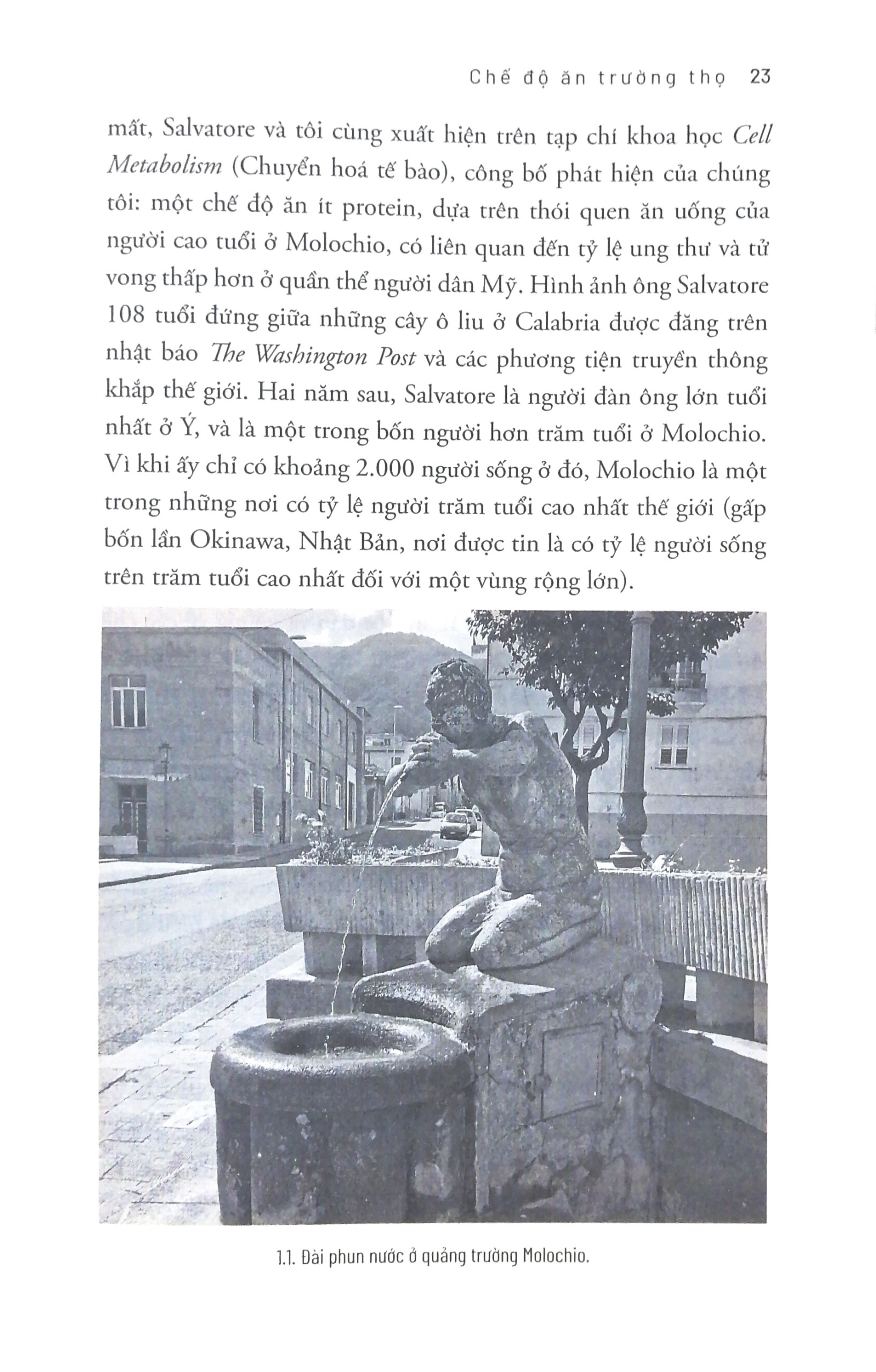 chế độ ăn trường thọ