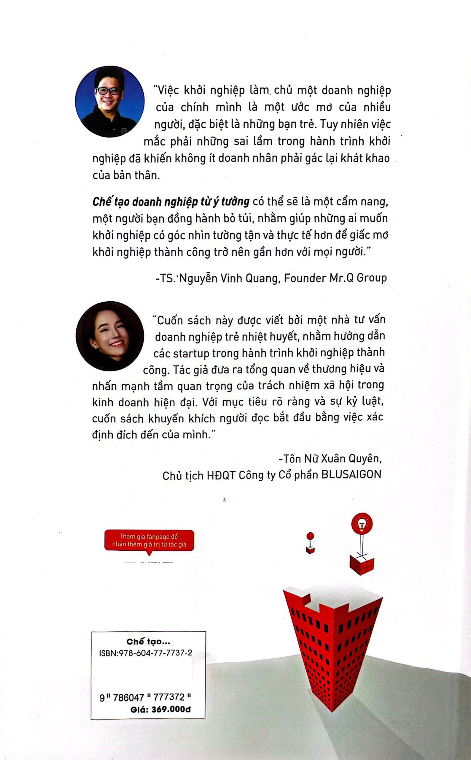 chế tạo doanh nghiệp từ ý tưởng