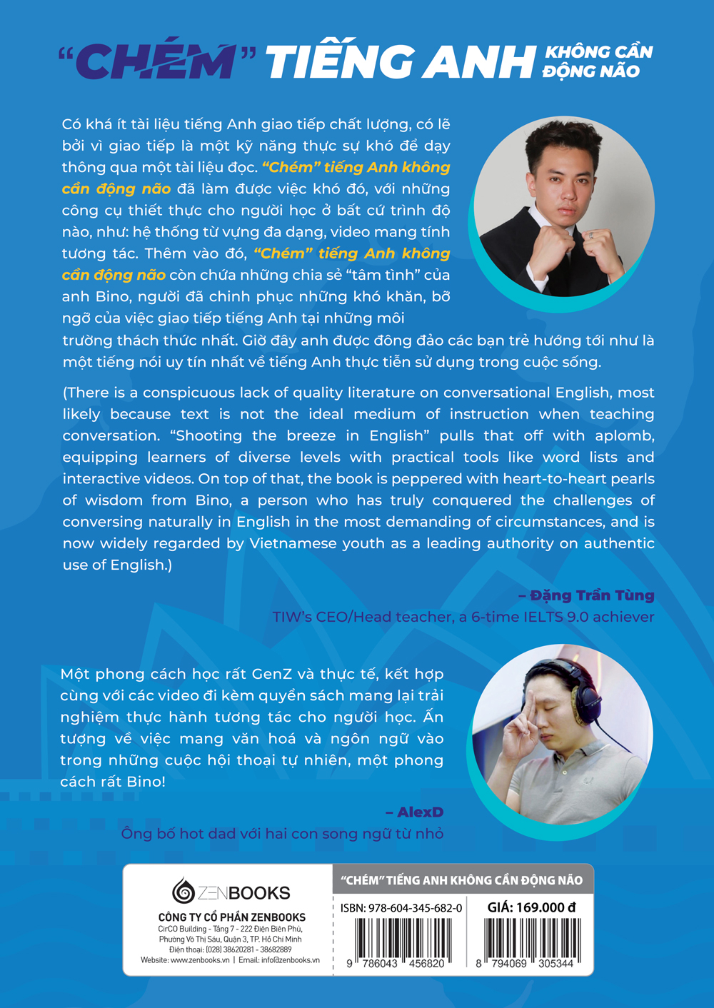 "chém" tiếng anh không cần động não - tặng kèm bộ video luyện nghe-nói + sổ học từ vựng