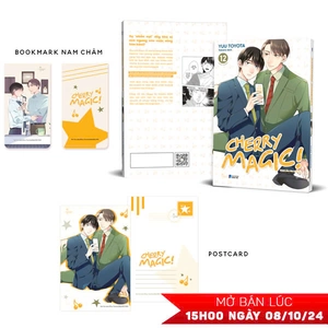 cherry magic - tập 12 - bản đặc biệt - tặng kèm postcard 2 mặt bồi cứng + bookmark nam châm