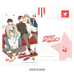 cherry magic - tập 13 - tặng kèm postcard 2 mặt bồi cứng