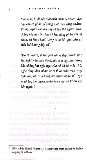 chết ở venice (tái bản 2018)