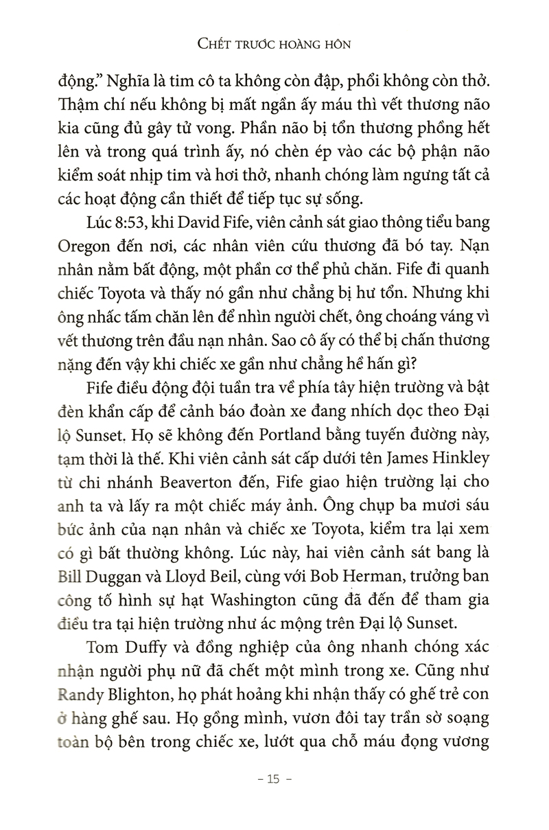 chết trước hoàng hôn