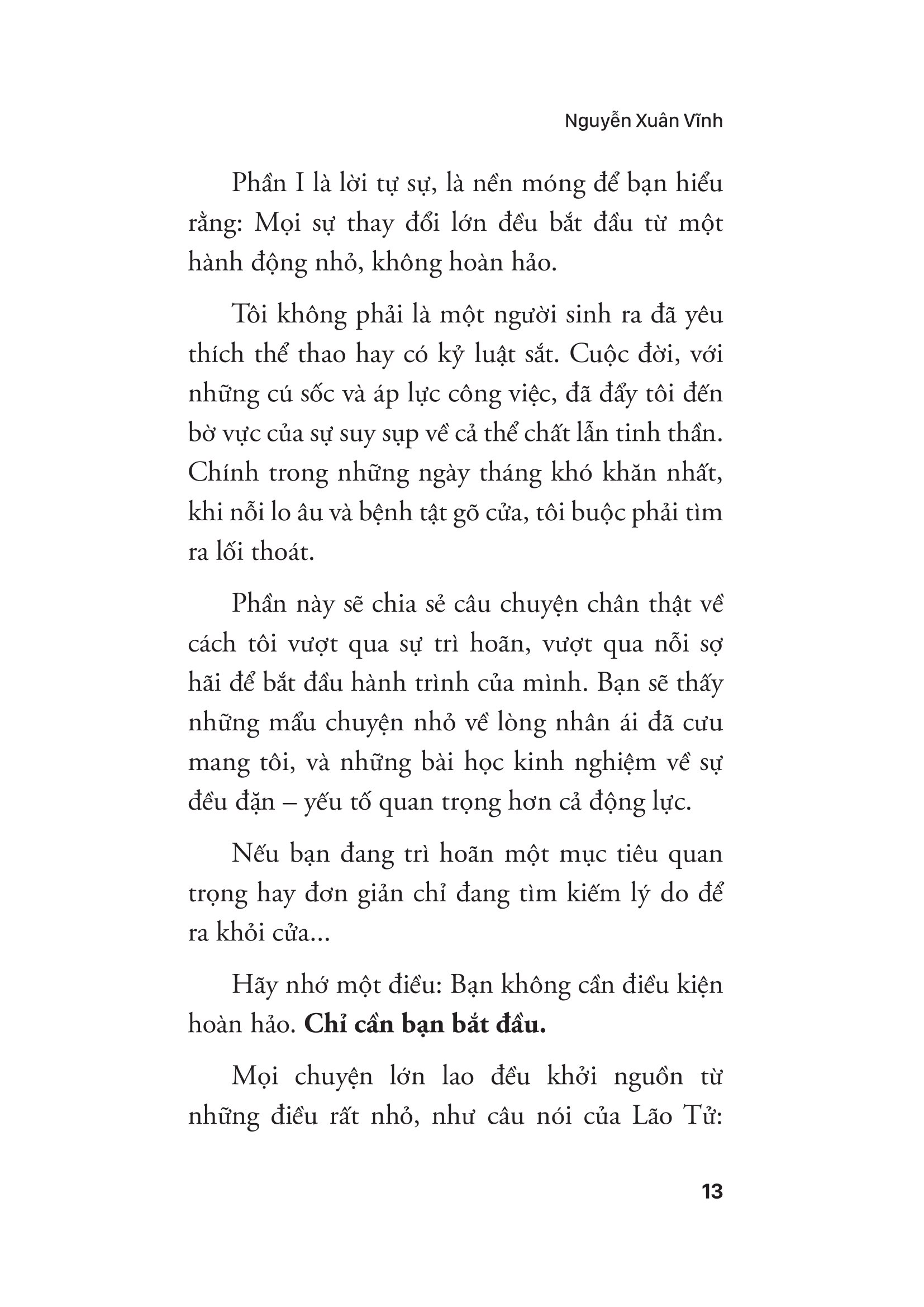 Chỉ Cần Bạn Bắt Đầu