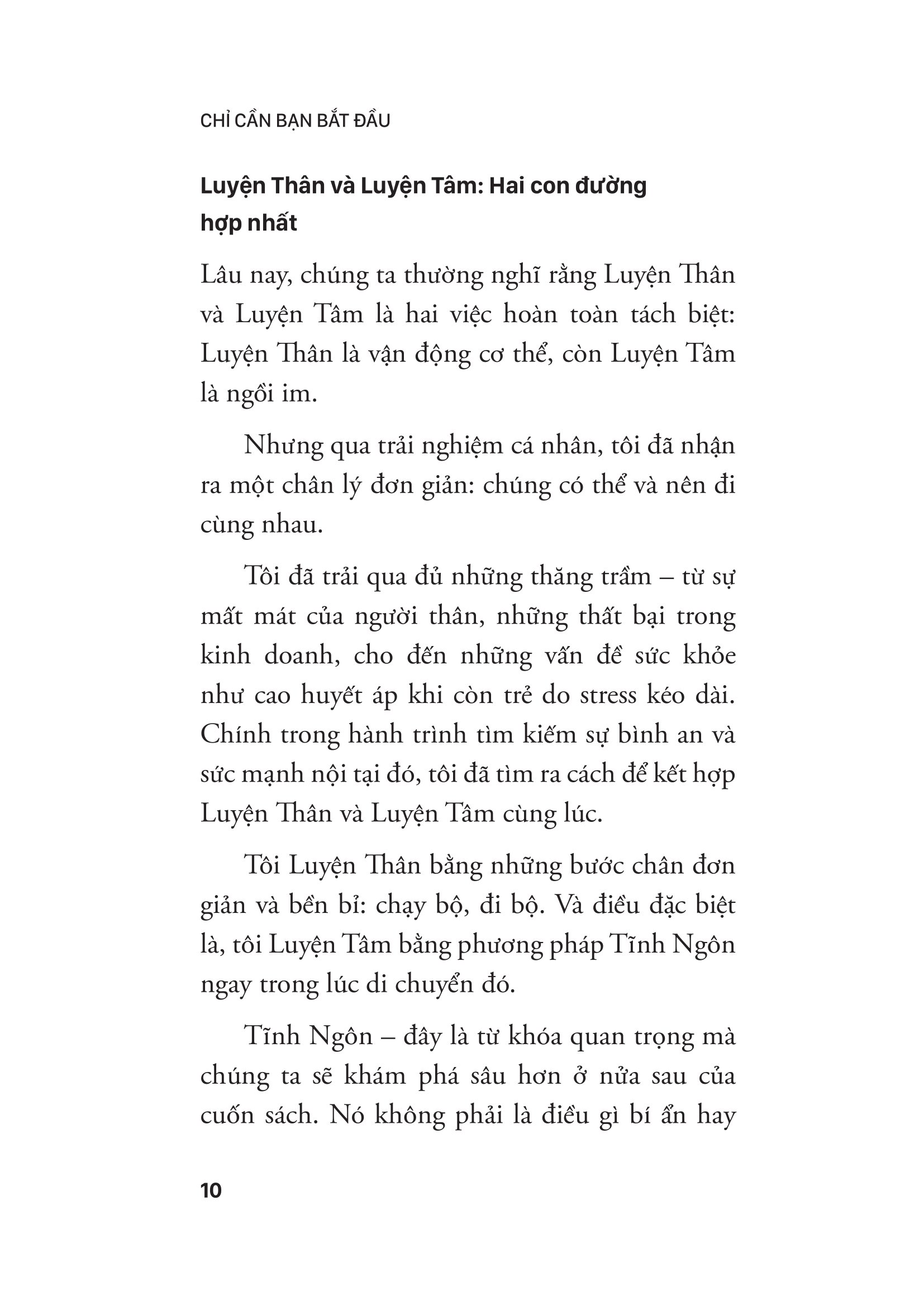 Chỉ Cần Bạn Bắt Đầu