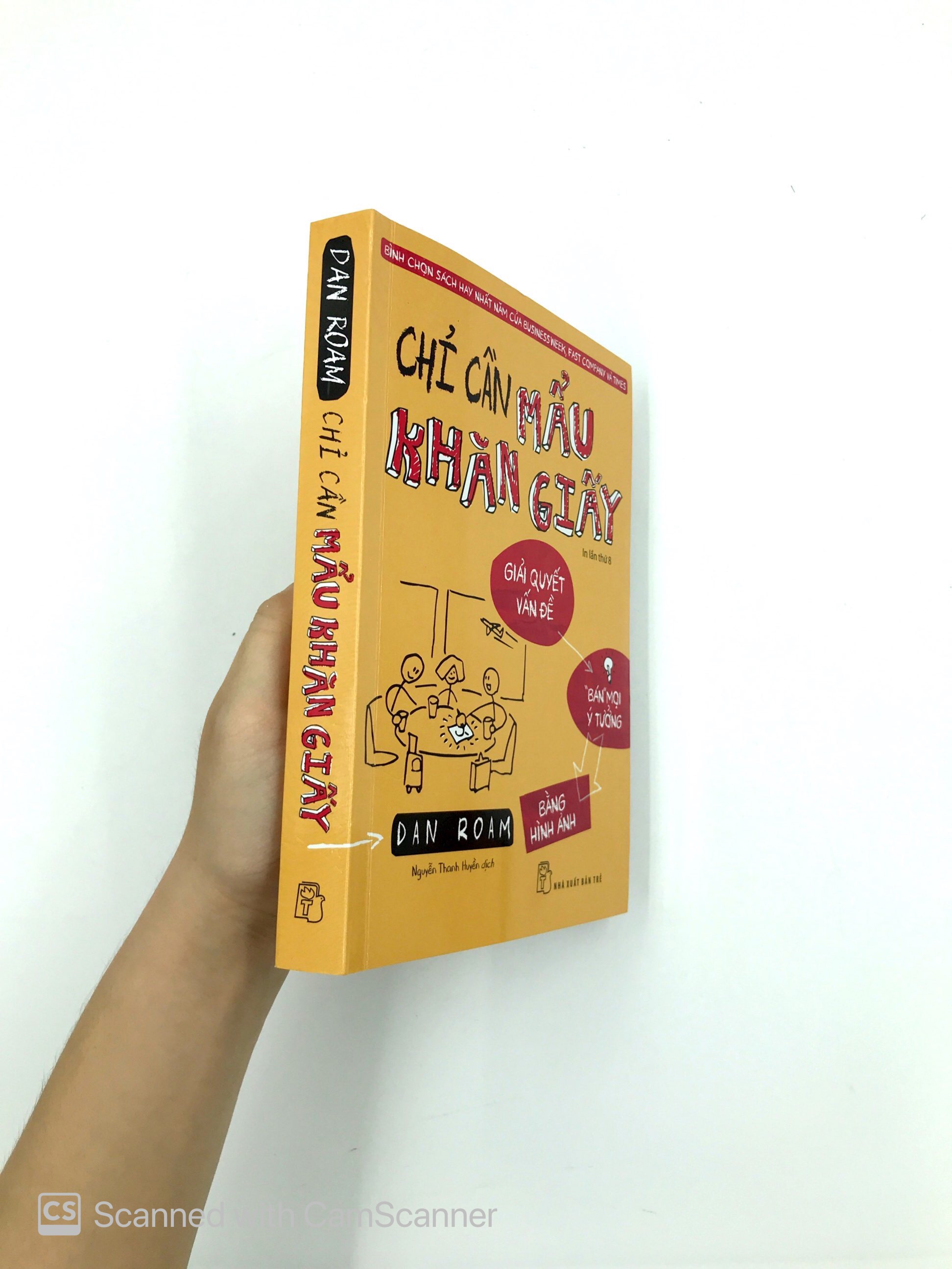 chỉ cần mẩu khăn giấy