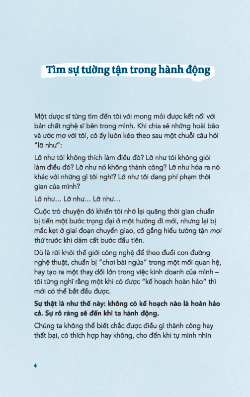 chỉ có bạn mới trả lời được câu hỏi của cuộc đời mình