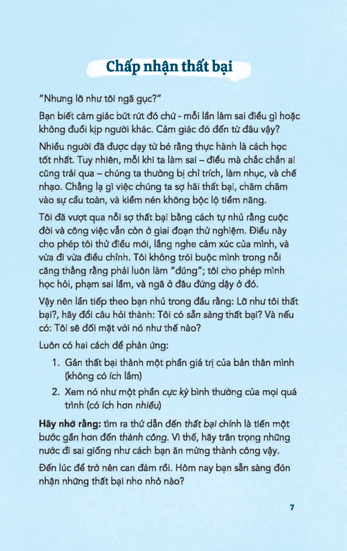 chỉ có bạn mới trả lời được câu hỏi của cuộc đời mình