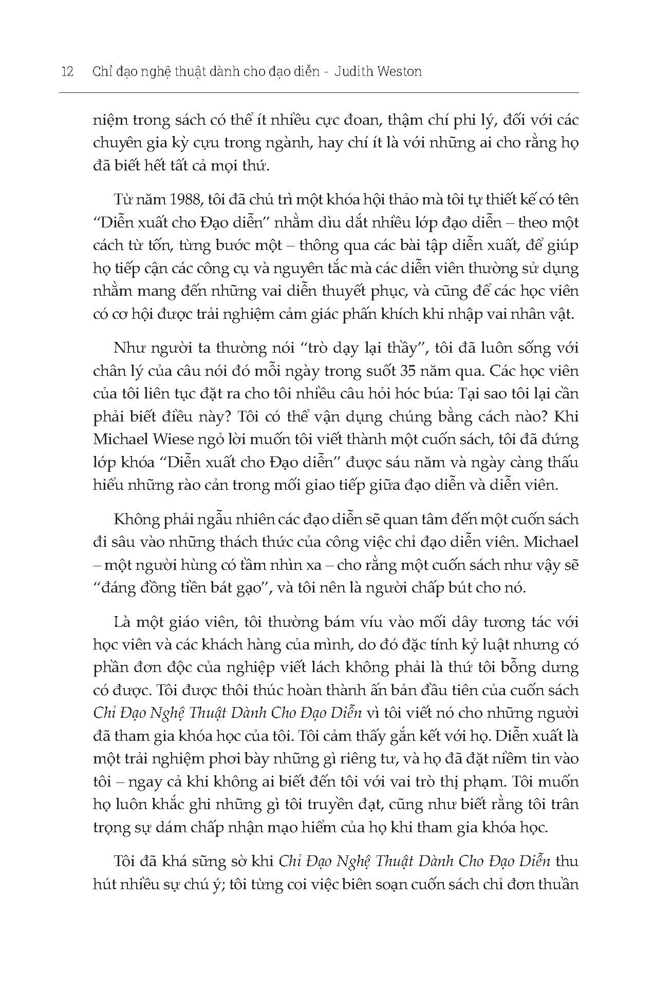 chỉ đạo nghệ thuật dành cho đạo diễn - cẩm nang giúp mang tới các vai diễn đáng nhớ trên màn ảnh - ấn bản kỷ niệm năm thứ 25