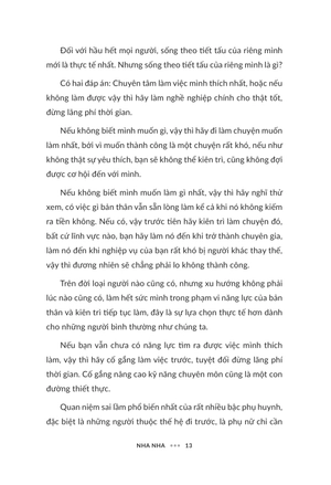 chỉ khi bạn độc lập và tự tin mới không sợ hãi gì