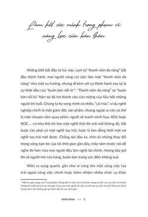 chỉ khi bạn độc lập và tự tin mới không sợ hãi gì