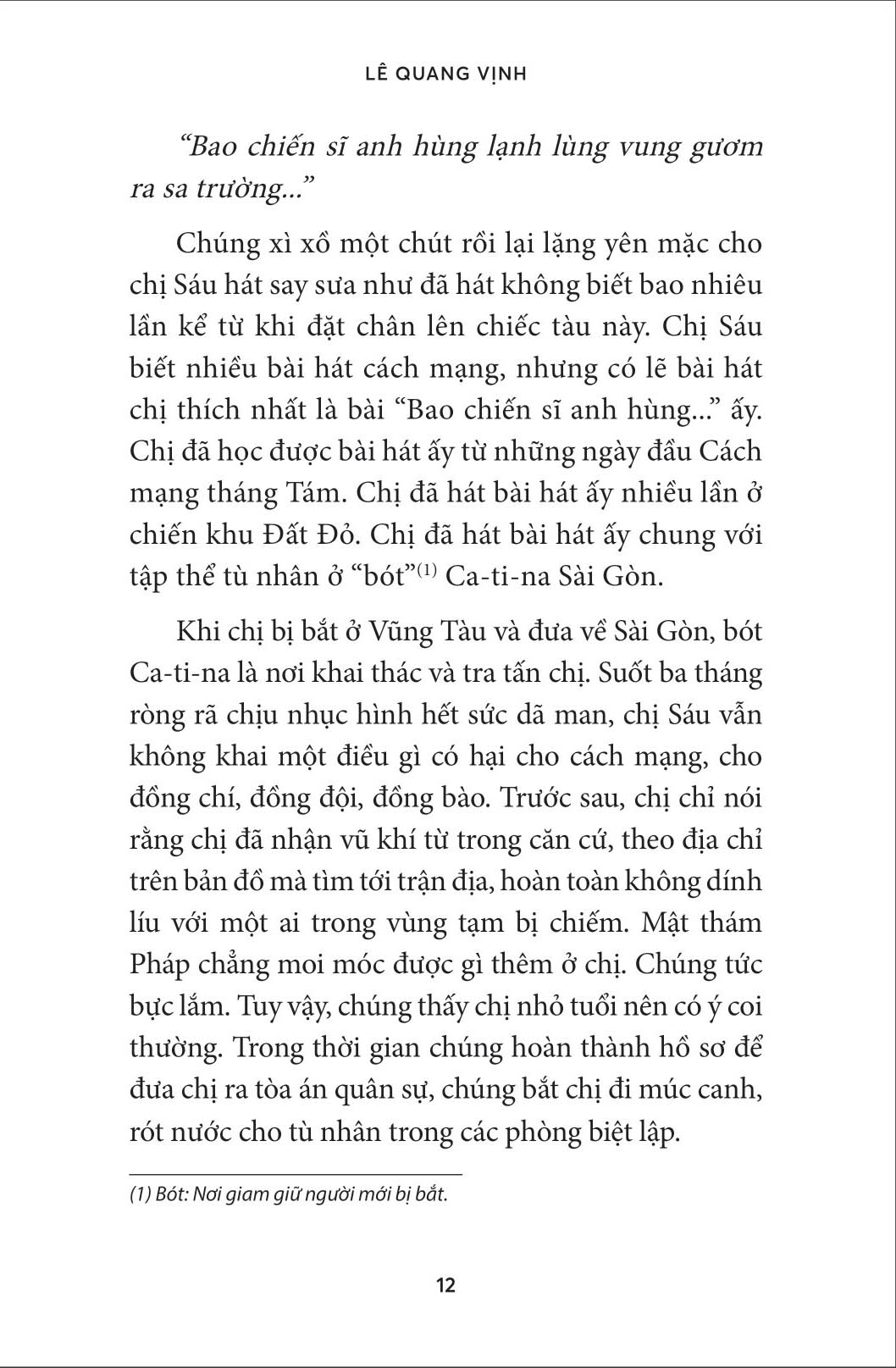 chị sáu ở côn đảo (tái bản 2022)