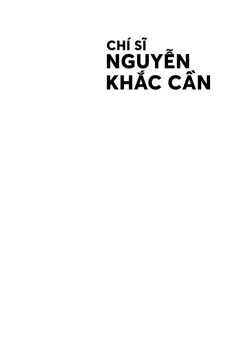 Chi Si Nguyen Khac Can Trong Phong Trao Yeu Nuoc Dau The Ky XX