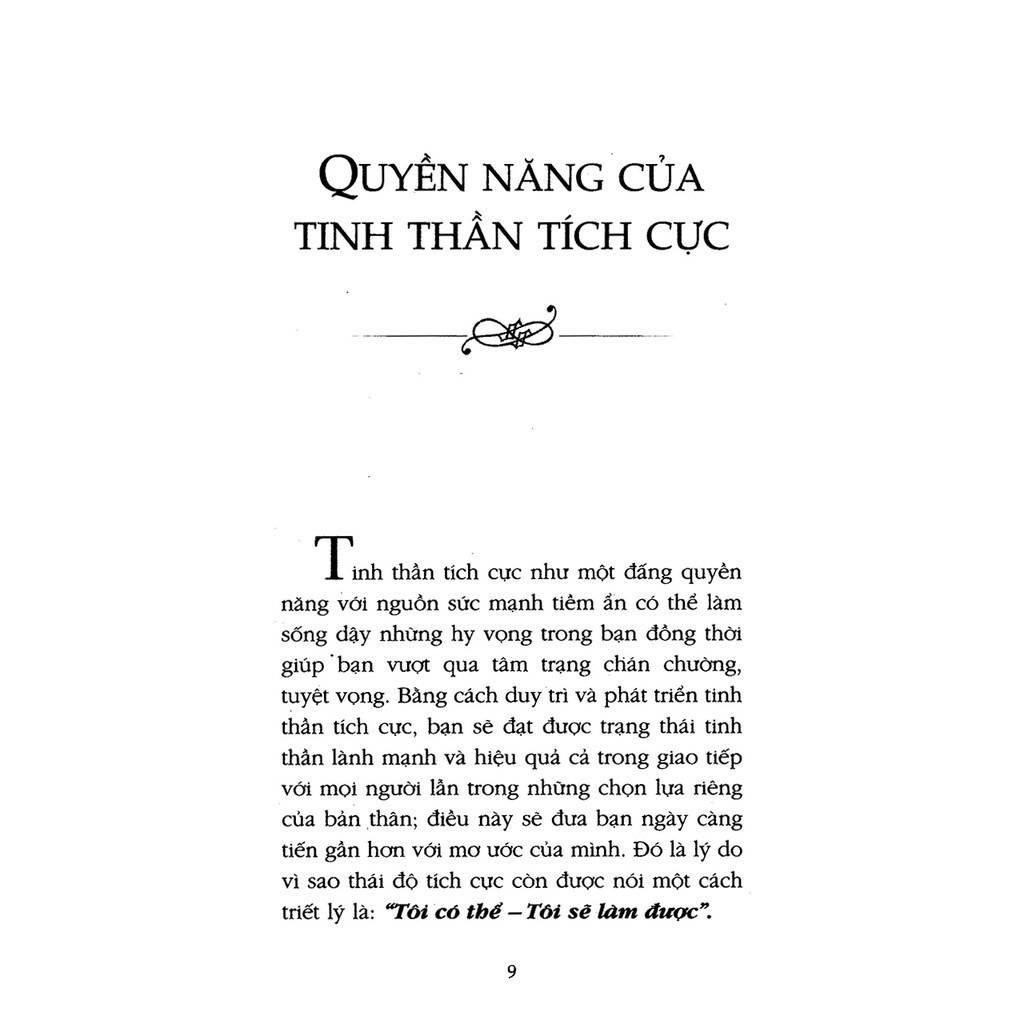 chìa khóa tư duy tích cực (tái bản 2021)